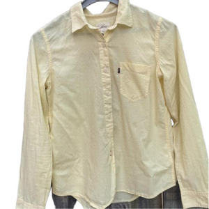 LEVI’S Strauss vintage Women Button Down Long Sleeve Plaid Shirt western